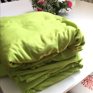 Lime green sheets